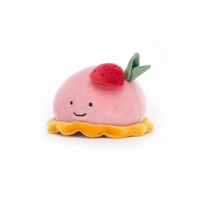 Jellycat Pretty Patisserie Dome Framboise New Zealand | OZXTA9583